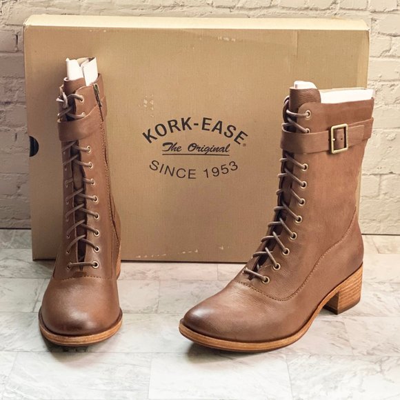 NEW Kork-Ease Mona Lace-Up Boots - Picture 6 of 11